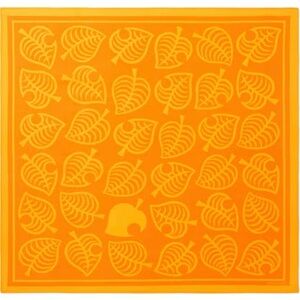 Yellow and Super Bright Yellow Orange Leaf Design Bandana